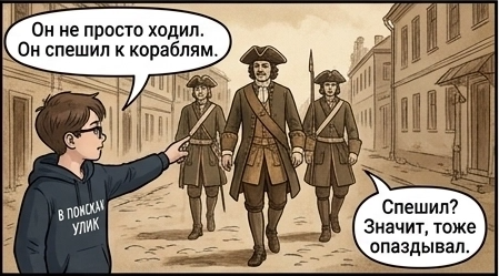 Дело №2. Шаги императора. — кадр 6