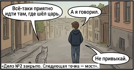Дело №2. Шаги императора. — кадр 9