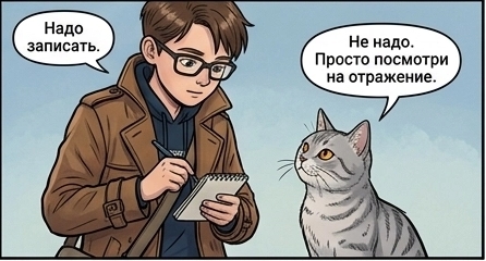 Мост и кошка. — кадр 6