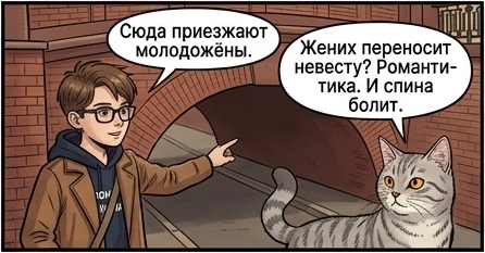 Дело №3. Мост влюблённых. — кадр 2