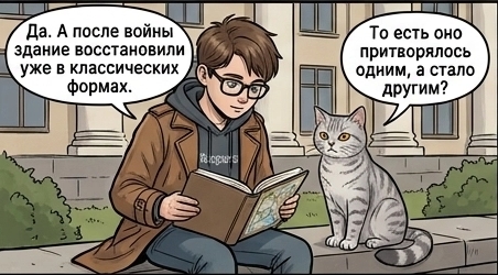 Дело №4. Здание, которое притворялось другим. — кадр 4